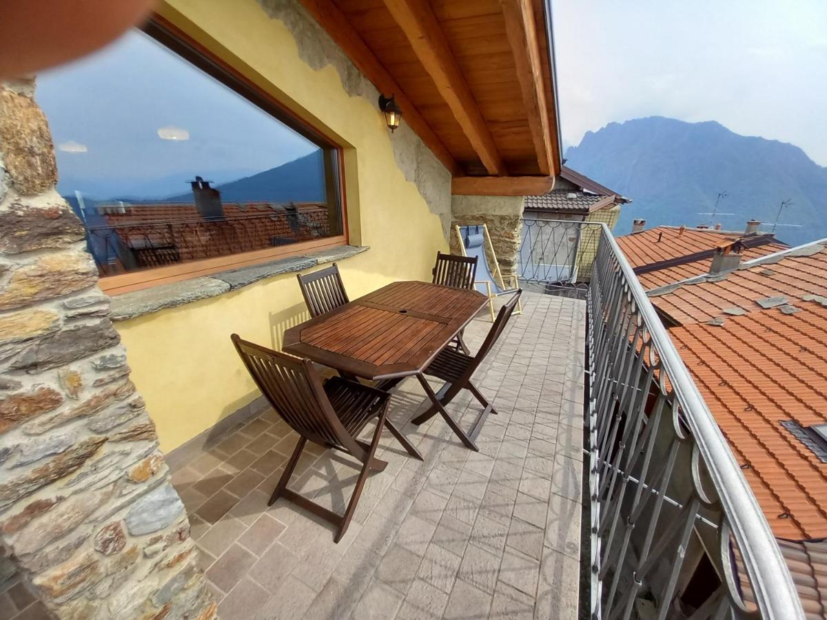 Chalet La Terrazza Vista Lago Bellano Exterior foto